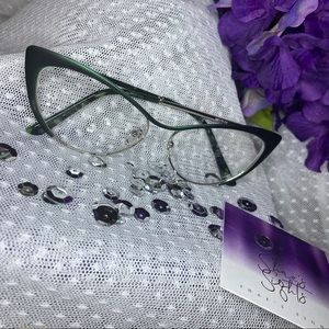 CatEye Green Glasses